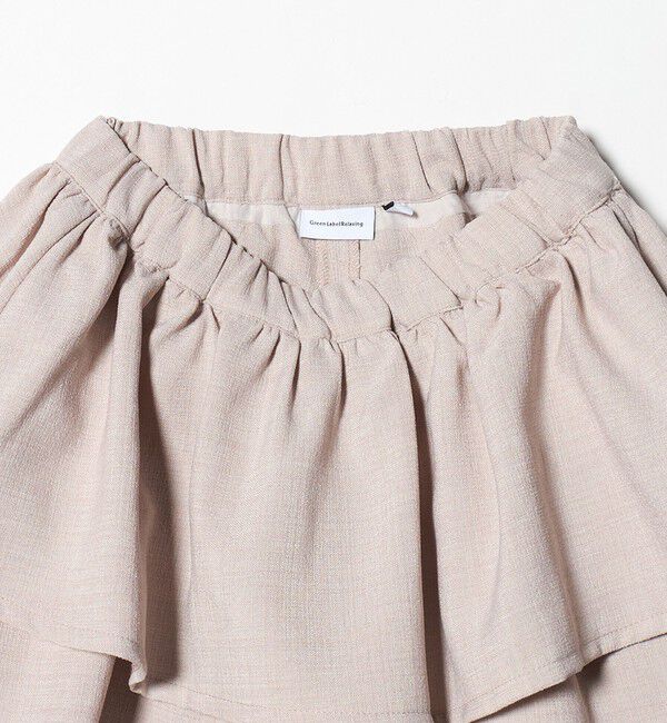 UNITED ARROWS green label relaxing「リネンライク フリル キュロット / キッズ 140cm-160cm」|その他|