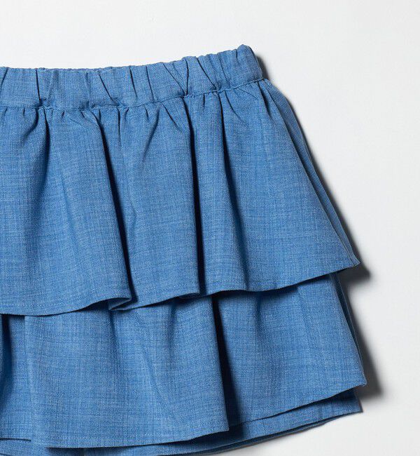 UNITED ARROWS green label relaxing「リネンライク フリル キュロット / キッズ 140cm-160cm」|その他|