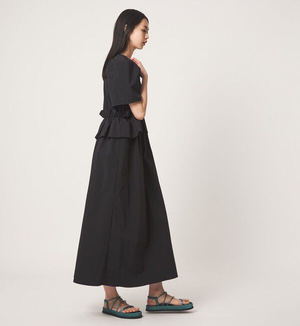EMMEL REFINES「＜EMMEL REFINES＞EM ウエストフリル パフスリーブ ワンピース」|ワンピース|