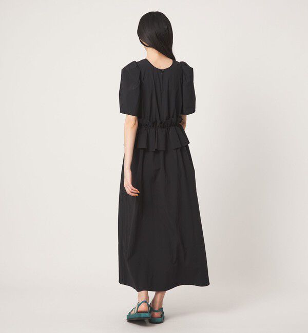 EMMEL REFINES「＜EMMEL REFINES＞EM ウエストフリル パフスリーブ ワンピース」|ワンピース|