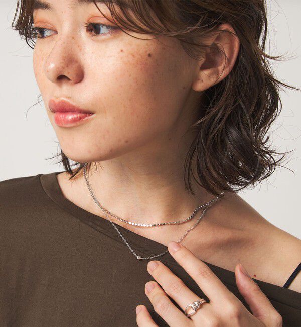 UNITED ARROWS green label relaxing「＜WAEKURA＞Ameda ネックレス」|ネックレス|SILVER