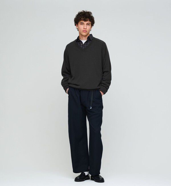UNITED ARROWS green label relaxing「ウール サドル Vネック ニット」|ニット・セーター|