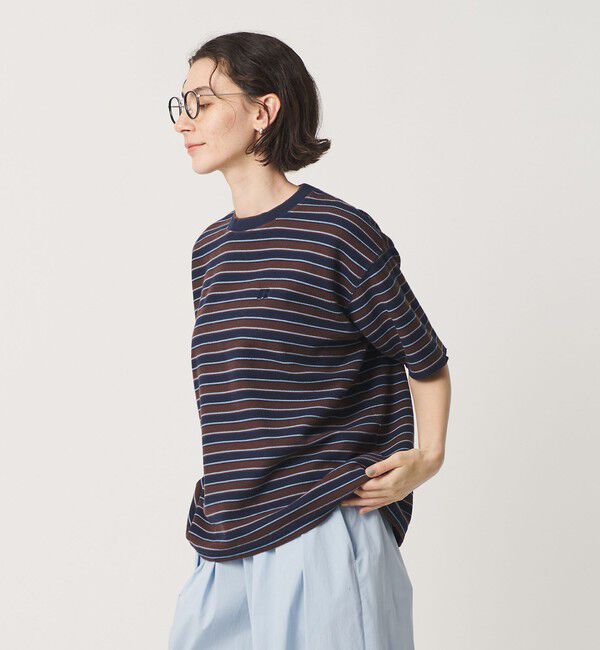BEAUTY&YOUTH UNITED ARROWS「【別注】＜RUSSELL ATHLETIC＞ワッフル ショートスリーブ Tシャツ」|Tシャツ・カットソー|