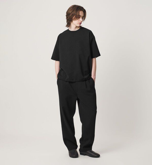 BEAUTY&YOUTH UNITED ARROWS「DUAL PACK 3.0 1プリーツ イージー パンツ NO.8 ヨコストレッチ UVカット ウォッシャブル セットアップ対応」|チノ|