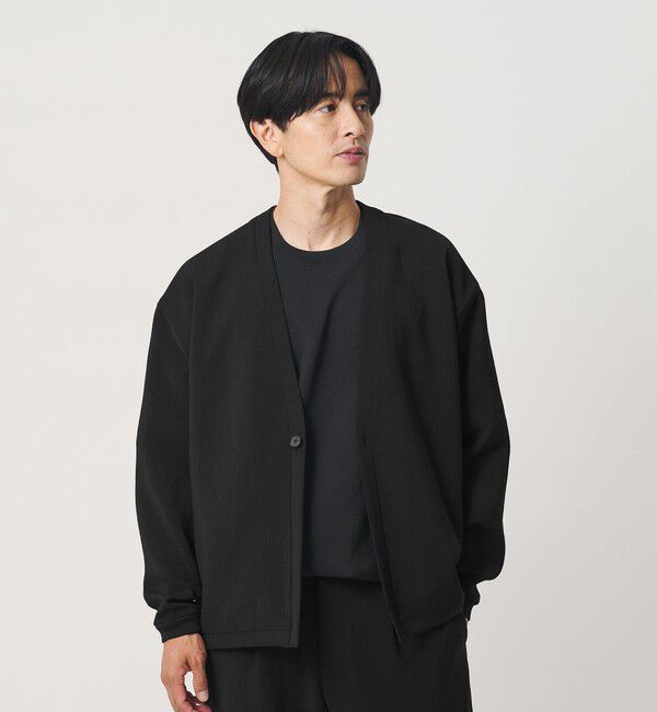 BEAUTY&YOUTH UNITED ARROWS「DUAL PACK 3.0 1B カーディガン ジャケット ヨコストレッチ UVカット ウォッシャブル セットアップ対応」|テーラードジャケット|