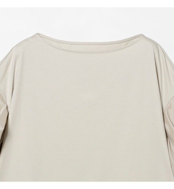 Demi-Luxe BEAMS 「タフタ バルーンスリーブ プルオーバー」|Tシャツ・カットソー|