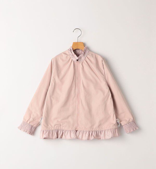 SHIPS KIDS「SHIPS KIDS:140～150cm / 〈撥水〉 フリル パーカー」|その他|