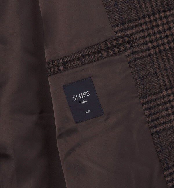 SHIPS Colors 「SHIPS Colors:ホロウ ウール ステンカラーコート」|ステンカラーコート|
