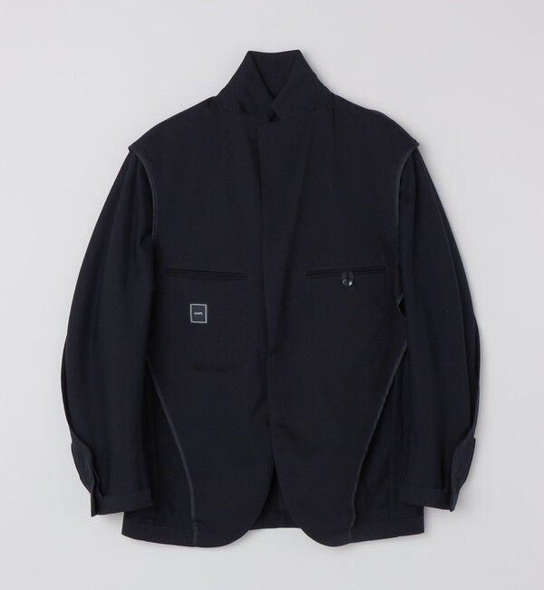 SHIPS「SHIPS:〈FUNCTION〉MADE IN JAPAN ジャージー ライト バスケット ジャケット」|テーラードジャケット|