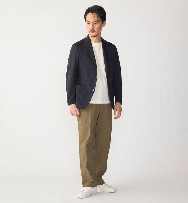 SHIPS「SHIPS:〈FUNCTION〉MADE IN JAPAN ジャージー ライト バスケット ジャケット」|テーラードジャケット|