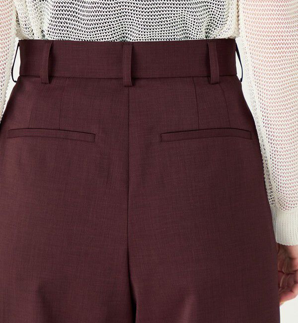 Ballsey「ポリエステルツイル ２タックスラックスパンツ」|その他|