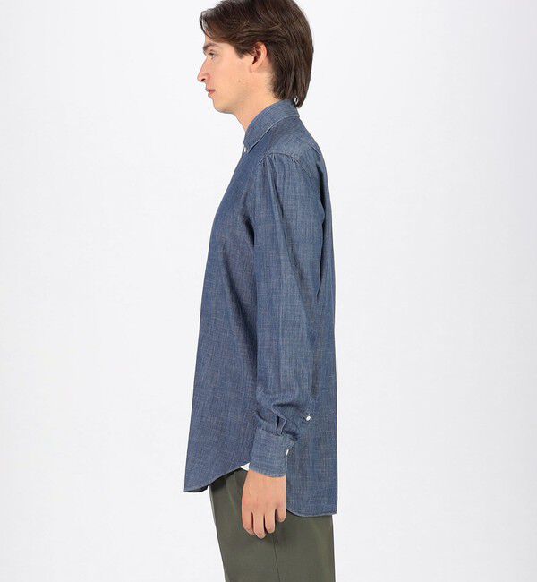 TOMORROWLAND BUYING WEAR「【別注】Maria Santagelo コットンデニム ワンピースカラーシャツ」|シャツ・ブラウス|