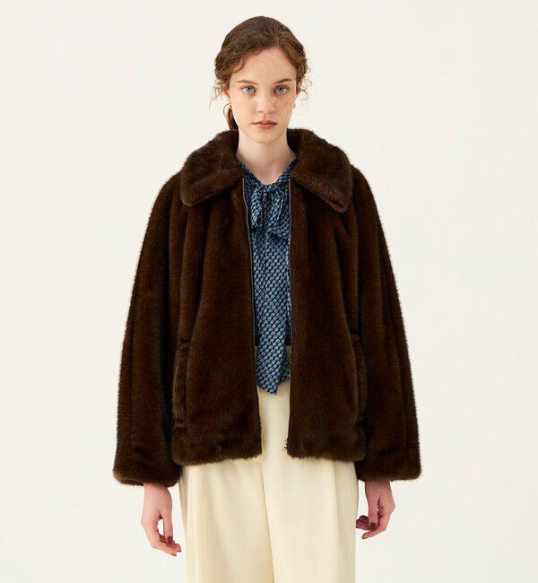 Ballsey「【WEB先行予約】ランダムエコファー ラウンドフォルムコート」|その他|