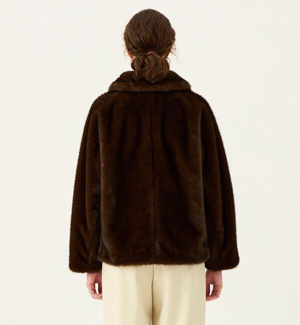 Ballsey「【WEB先行予約】ランダムエコファー ラウンドフォルムコート」|その他|