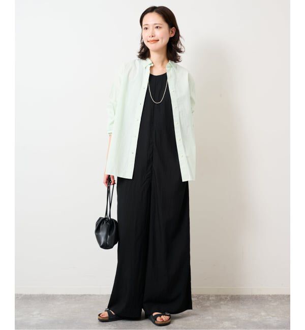 SLOBE IENA「Wash Cotton Color シャツ」|シャツ・ブラウス|