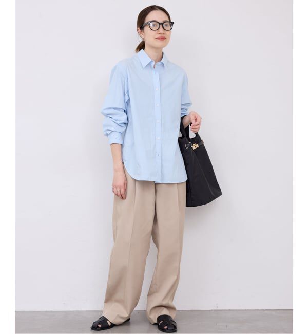 SLOBE IENA「Wash Cotton Color シャツ」|シャツ・ブラウス|