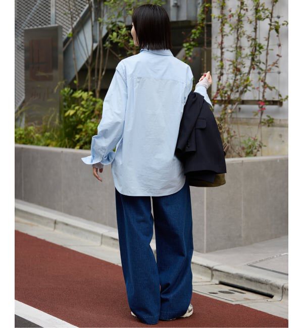 SLOBE IENA「Wash Cotton Color シャツ」|シャツ・ブラウス|