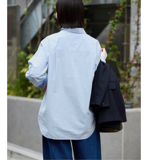 SLOBE IENA「Wash Cotton Color シャツ」|シャツ・ブラウス|