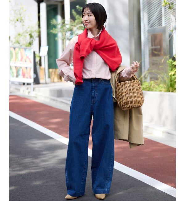 SLOBE IENA「Wash Cotton Color シャツ」|シャツ・ブラウス|