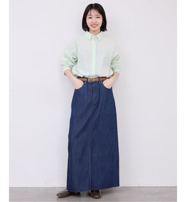 SLOBE IENA「Wash Cotton Color シャツ」|シャツ・ブラウス|