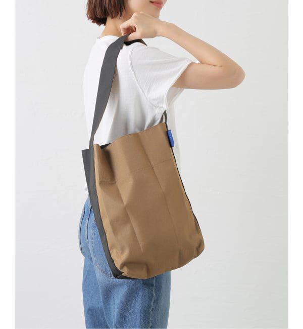 IENA LA BOUCLE「《防水》KAAN カーン MIDI BUCKET トート K-BTMW-SAN/ AZU/ MWCB」|トートバッグ|