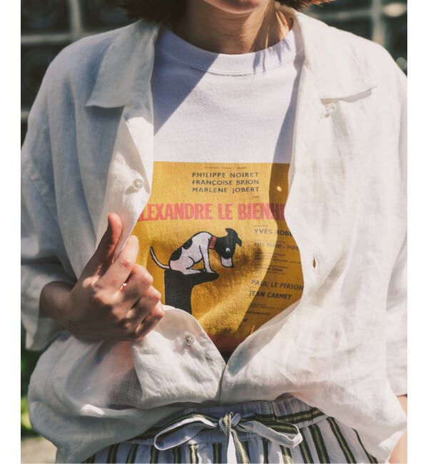 417 EDIFICE「追加｜SAVIGNAC&times;417 グラフィックTシャツ」|Tシャツ・カットソー|