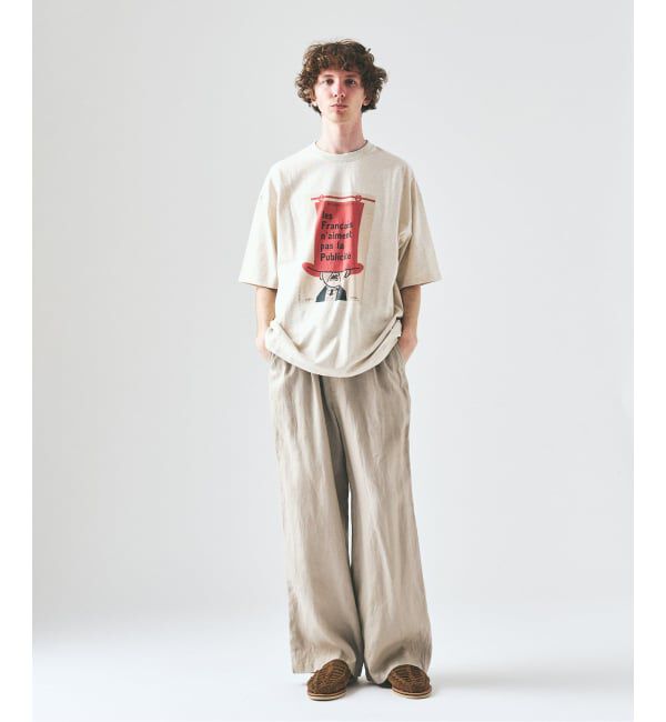 417 EDIFICE「追加｜SAVIGNAC&times;417 グラフィックTシャツ」|Tシャツ・カットソー|