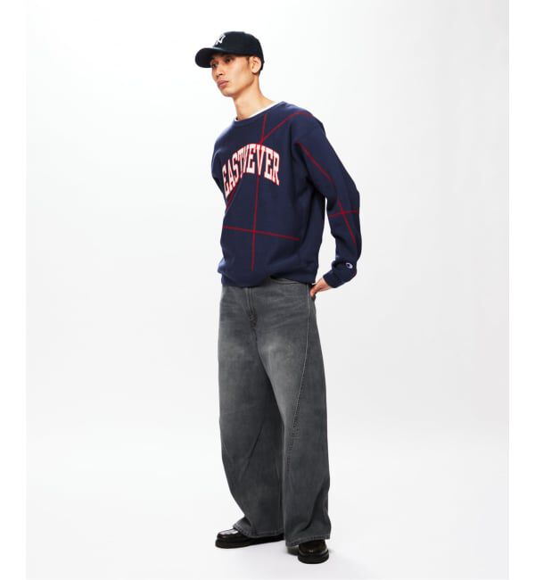 JOURNAL STANDARD「CHAMPION / チャンピオン for JS ステッチ プリント スウェット」|スウェット・ジャージ|