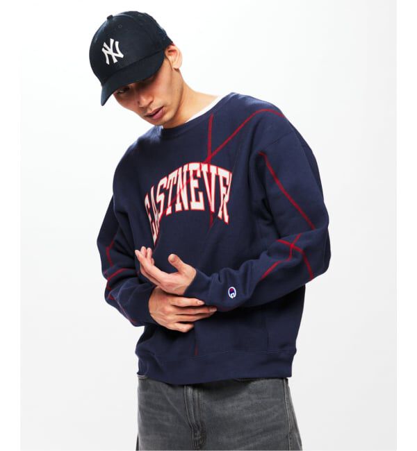 JOURNAL STANDARD「CHAMPION / チャンピオン for JS ステッチ プリント スウェット」|スウェット・ジャージ|