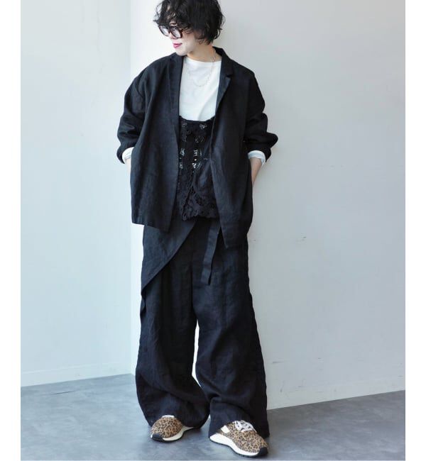 journal standard luxe「フレンチリネンツイル テーラージャケット」|テーラードジャケット|
