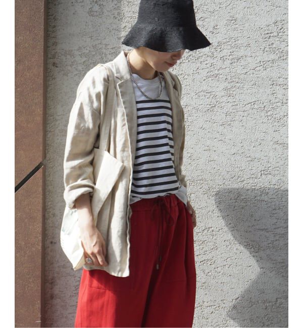 journal standard luxe「フレンチリネンツイル テーラージャケット」|テーラードジャケット|