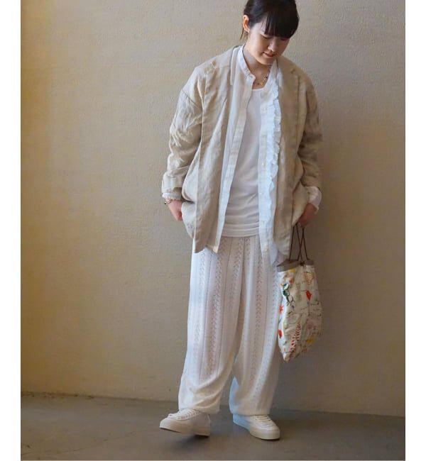 journal standard luxe「フレンチリネンツイル テーラージャケット」|テーラードジャケット|
