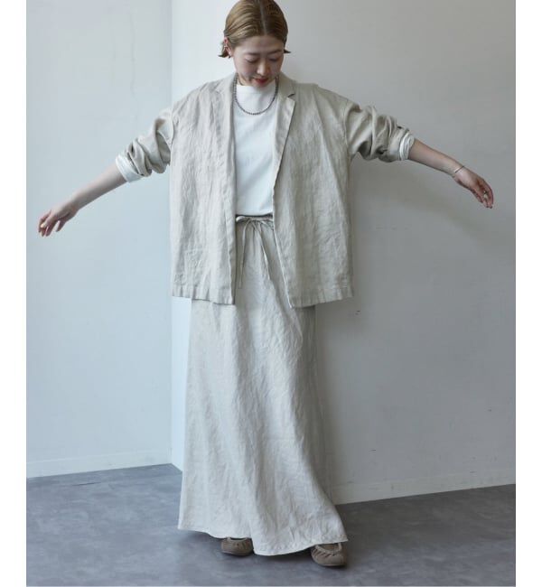 journal standard luxe「フレンチリネンツイル テーラージャケット」|テーラードジャケット|