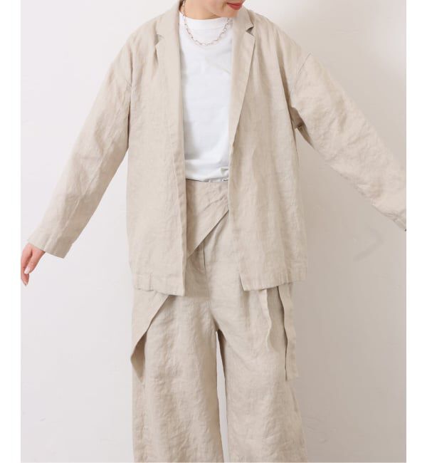 journal standard luxe「フレンチリネンツイル テーラージャケット」|テーラードジャケット|