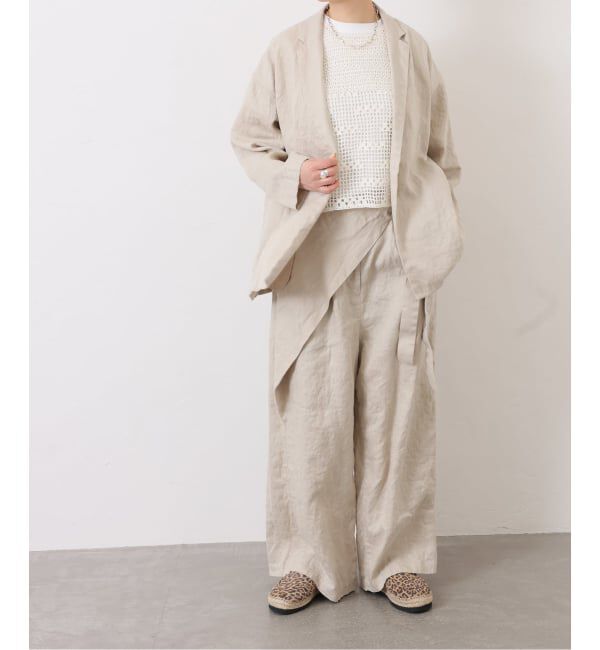 journal standard luxe「フレンチリネンツイル テーラージャケット」|テーラードジャケット|