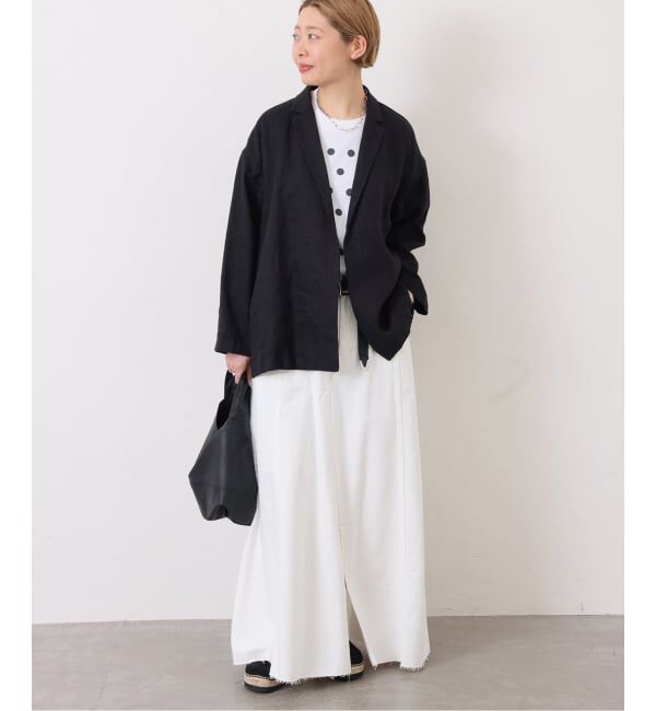 journal standard luxe「フレンチリネンツイル テーラージャケット」|テーラードジャケット|