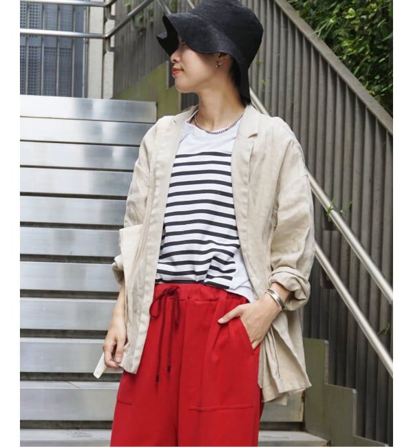 journal standard luxe「フレンチリネンツイル テーラージャケット」|テーラードジャケット|