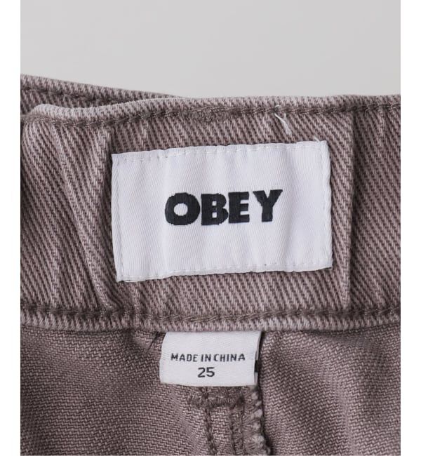 Oriens JOURNAL STANDARD「【OBEY / オベイ】 LEAH III BAGGY DENIM BLUR WASH」|デニム|