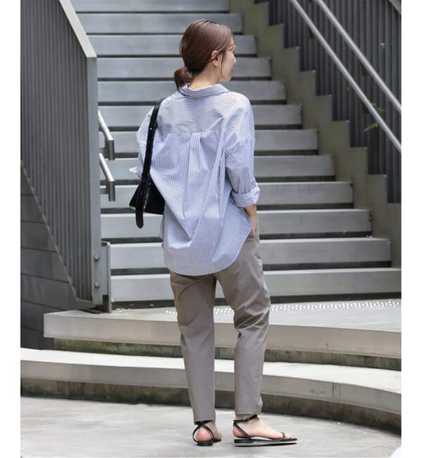 JOURNAL STANDARD「《追加3》【撥水/接触冷感/洗える/UV】リネンナイロンストレッチテーパードパンツ」|その他|
