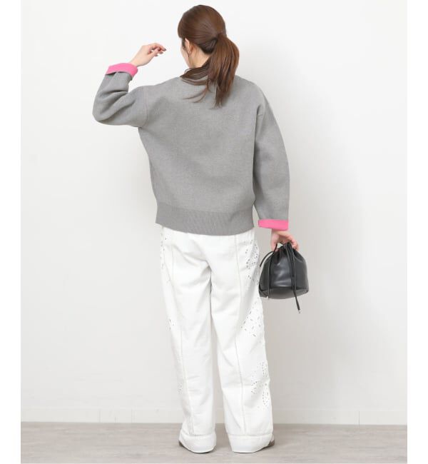JOURNAL STANDARD relume「《WEB限定追加予約 / 新色》ダブルニットコントラストプルオーバー」|ニット・セーター|
