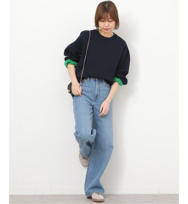 JOURNAL STANDARD relume「《WEB限定追加予約 / 新色》ダブルニットコントラストプルオーバー」|ニット・セーター|