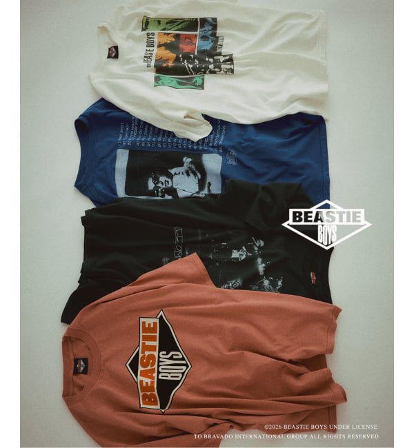 JOURNAL STANDARD relume「BEASTIE BOYS / ビースティ・ボーイズ 別注 ヴィンテージ加工 プリントTシャツ」|Tシャツ・カットソー|
