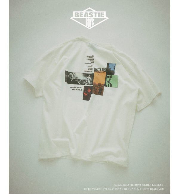 JOURNAL STANDARD relume「BEASTIE BOYS / ビースティ・ボーイズ 別注 ヴィンテージ加工 プリントTシャツ」|Tシャツ・カットソー|
