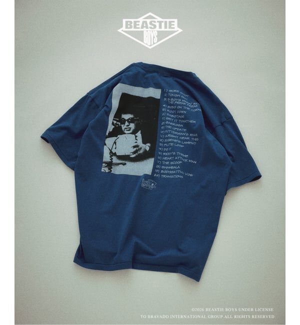 JOURNAL STANDARD relume「BEASTIE BOYS / ビースティ・ボーイズ 別注 ヴィンテージ加工 プリントTシャツ」|Tシャツ・カットソー|