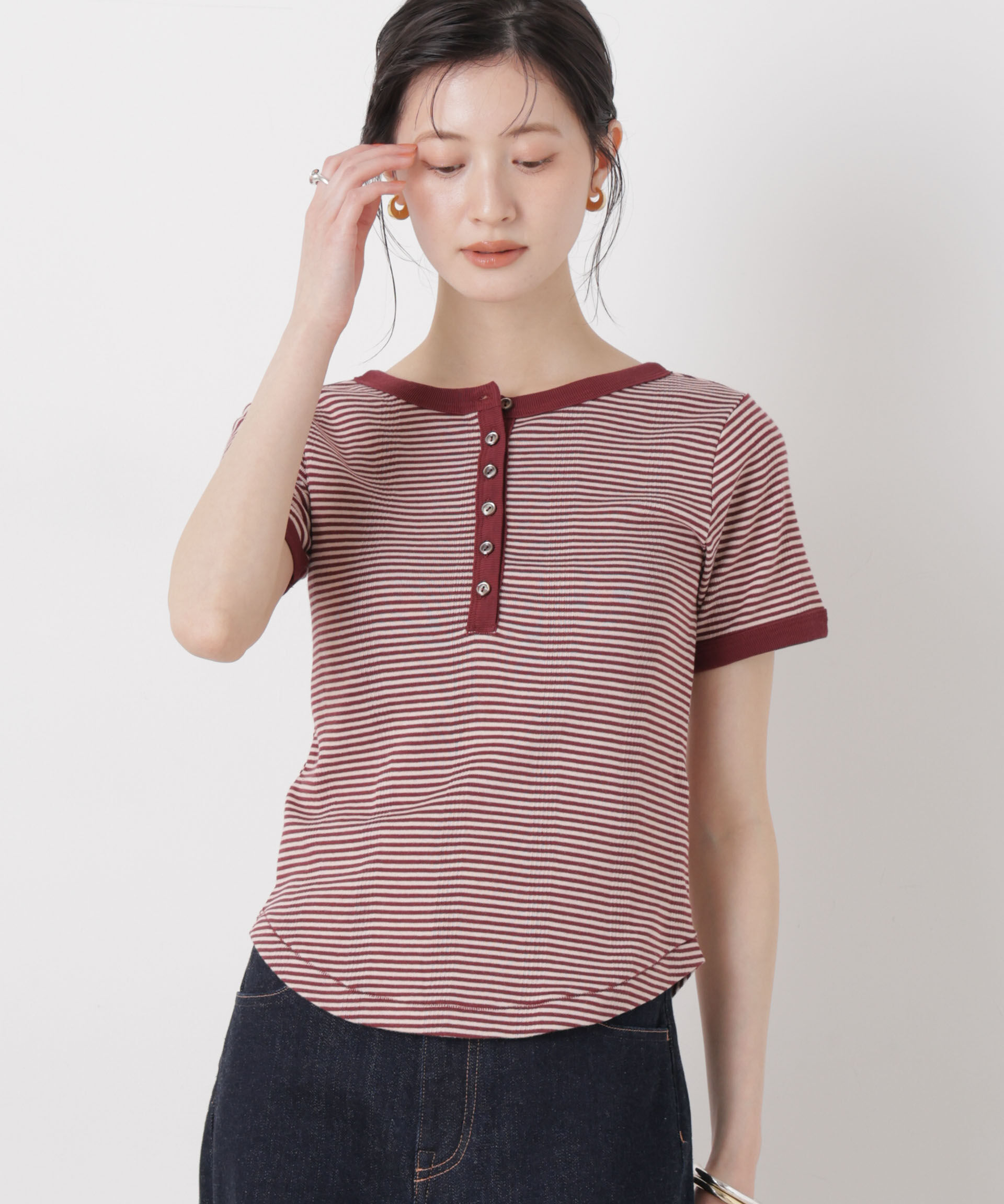 NANO universe「 Robert P. Miller/Prib Henly S/S tee」|Tシャツ・カットソー|