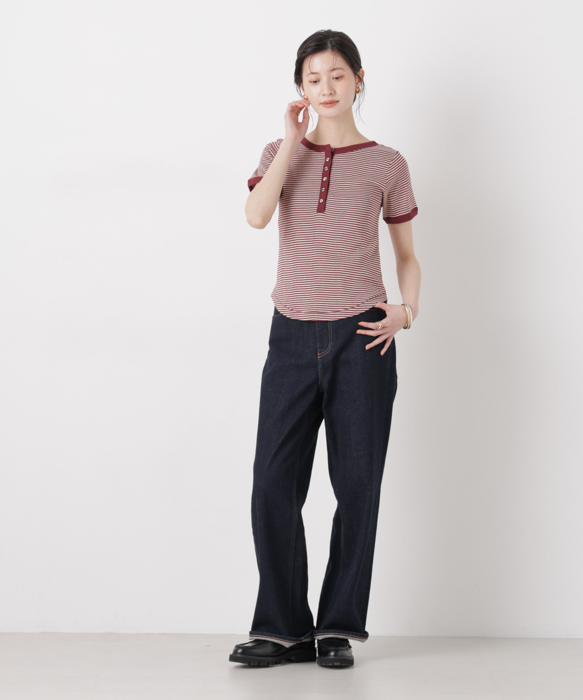 NANO universe「 Robert P. Miller/Prib Henly S/S tee」|Tシャツ・カットソー|