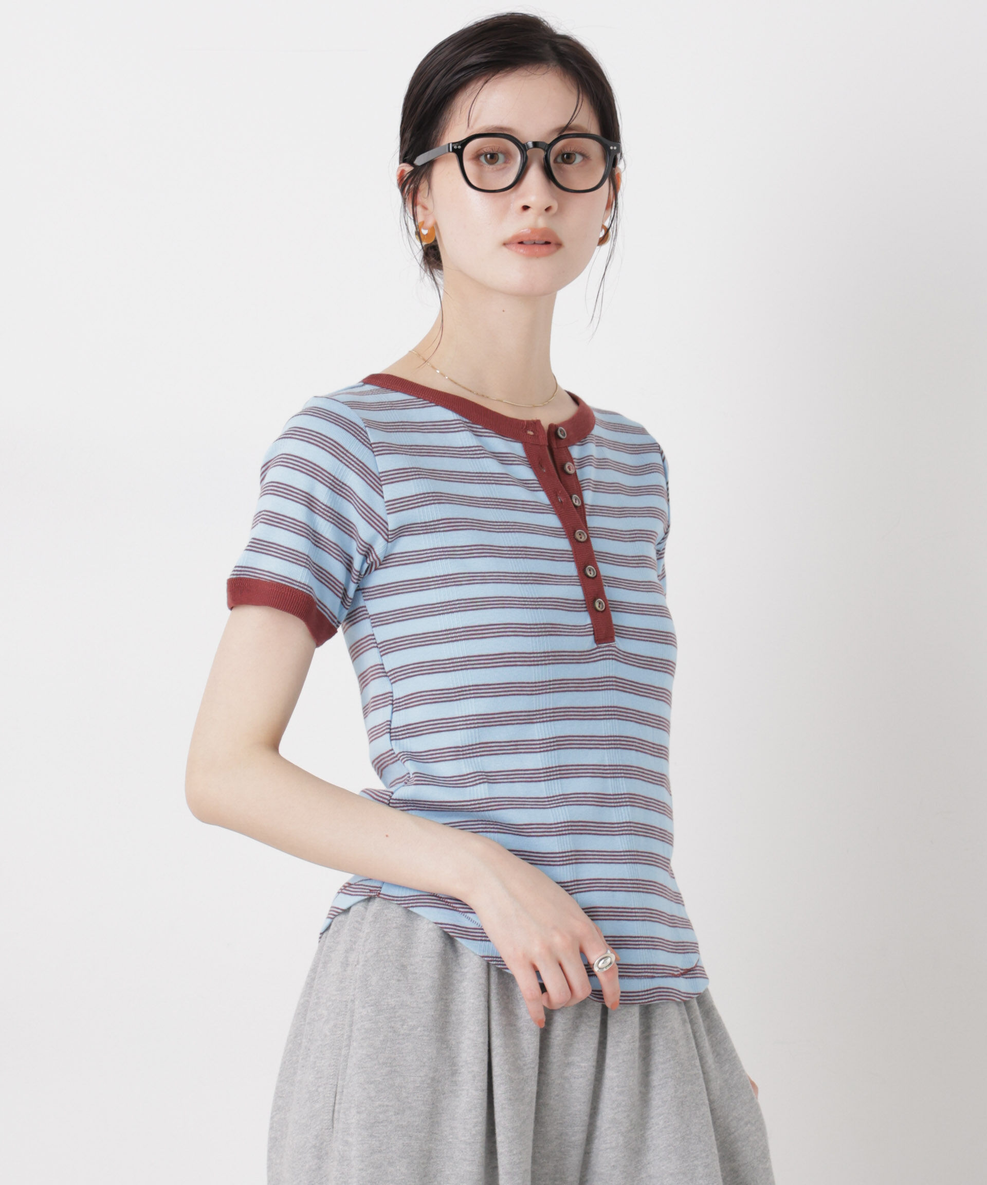 NANO universe「 Robert P. Miller/Prib Henly S/S tee」|Tシャツ・カットソー|