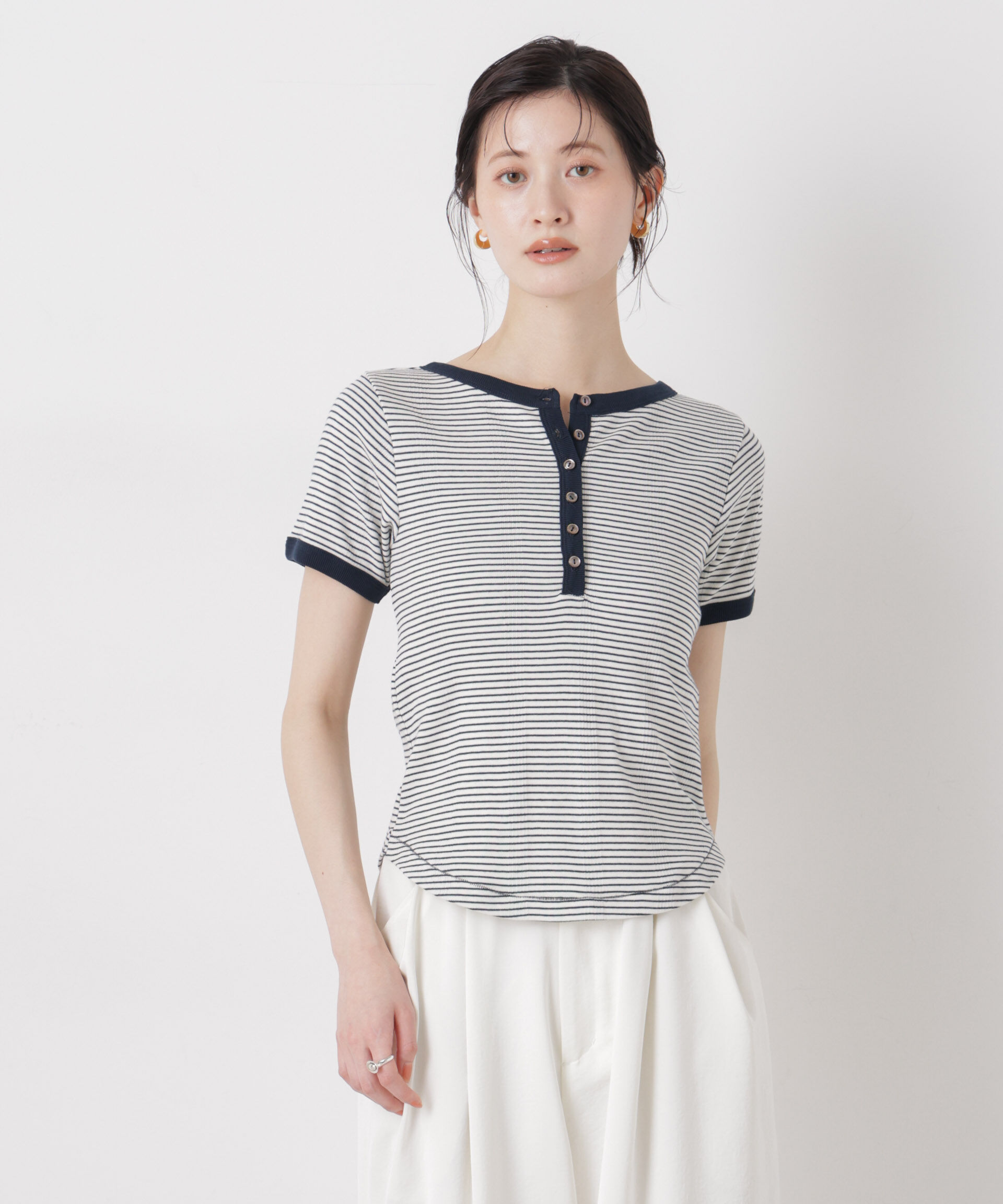 NANO universe「 Robert P. Miller/Prib Henly S/S tee」|Tシャツ・カットソー|