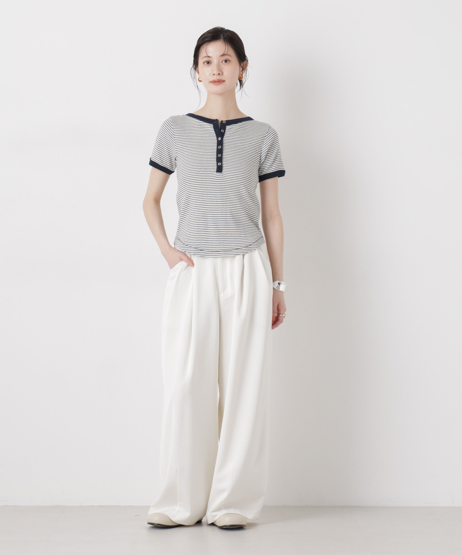 NANO universe「 Robert P. Miller/Prib Henly S/S tee」|Tシャツ・カットソー|