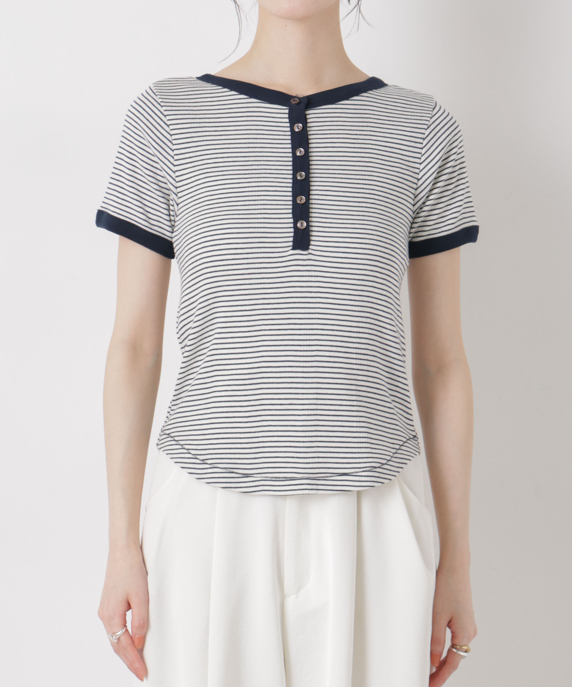 NANO universe「 Robert P. Miller/Prib Henly S/S tee」|Tシャツ・カットソー|